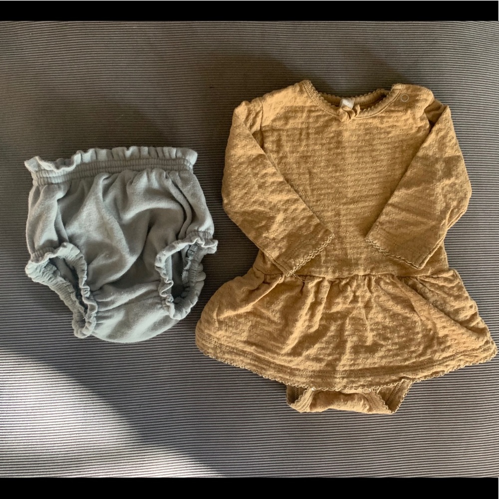 Bundle: Quincy Mae bodysuit and bloomers.